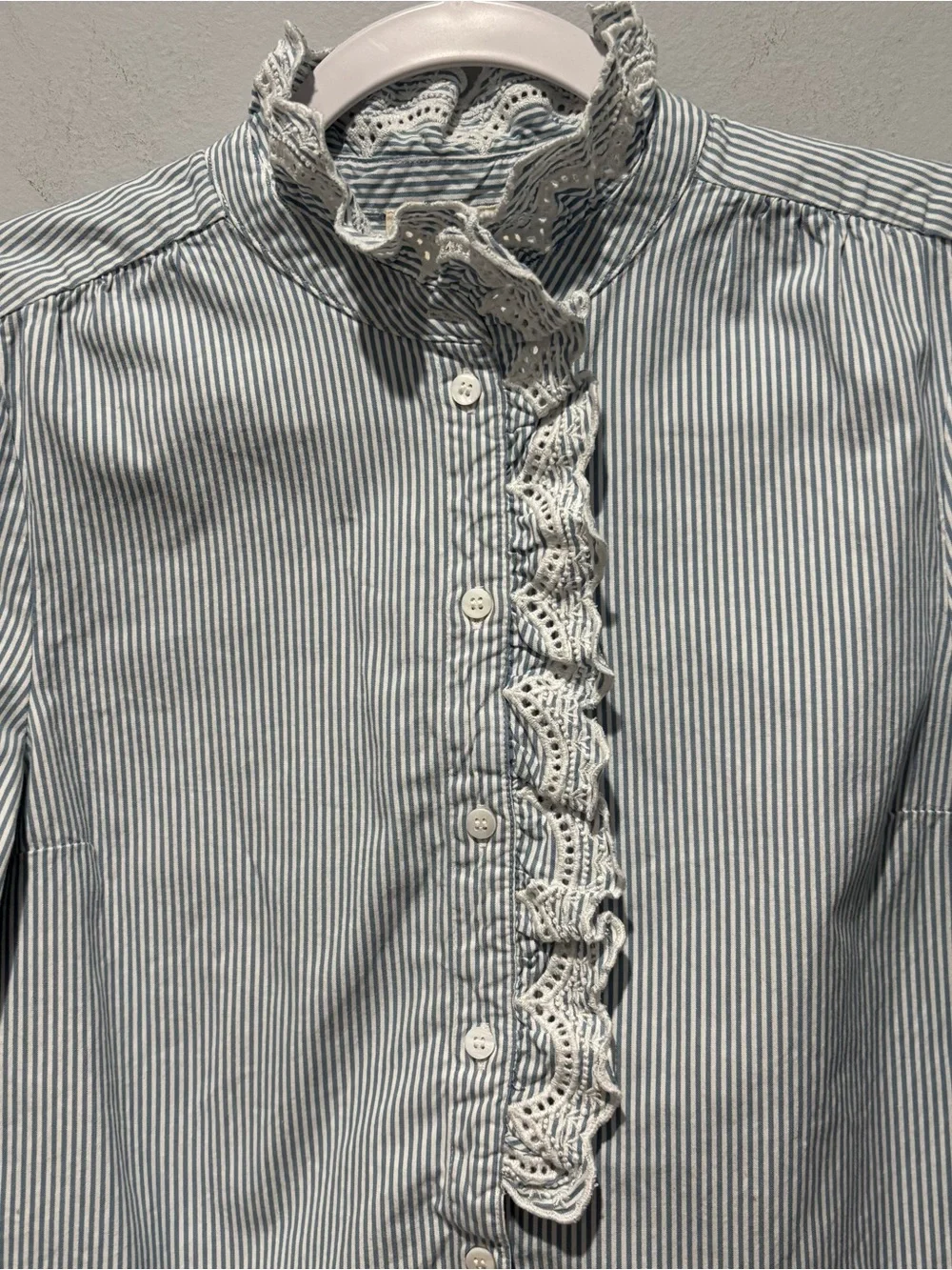 Sezane Chlo striped button down shirt - Picture 4 of 7